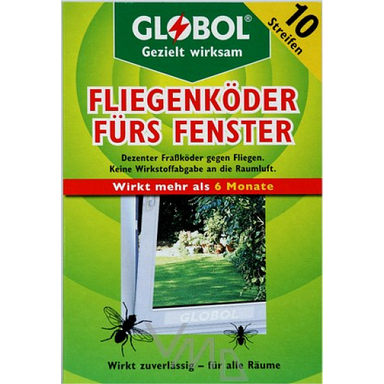 Globol okenné návnada na muchy 2 x 5 kusov