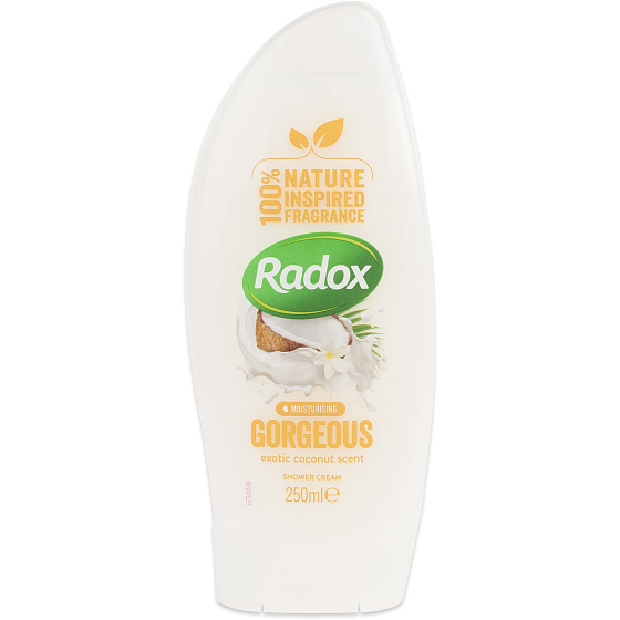 Radox Gorgeous Coconut s vôňou kokosu sprchový gél 250 ml