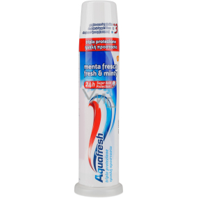 Aquafresh Family Protection Fresh & Minty zubná pasta s dávkovačom 100 ml
