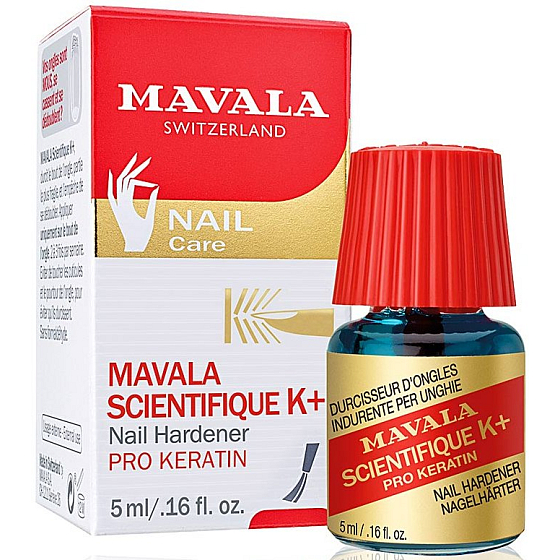Mávala Scientifique K + Nail Hardener spevňovač na nechty 5 ml