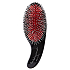 Olivia Garden The Kidney Brush Care & Style Black rozčesávacia kefa s kombinovanými, nylonovými a prírodnými kačnými štetinami