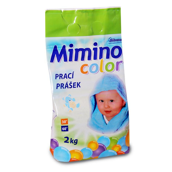 Mimino Color prací prášok na farebnú bielizeň pre deti 2,4 kg