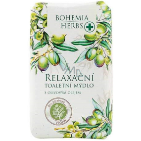 Bohemia Gifts Olivový olej, glycerín a extrakt z citrusov relaxačné toaletné mydlo 100 g