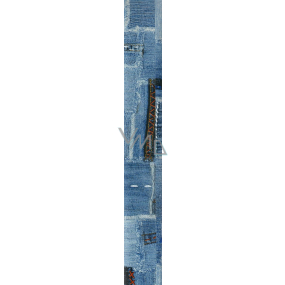 Nekupto Darčekový baliaci papier 70 x 150 cm Modrý jeansy 869 40