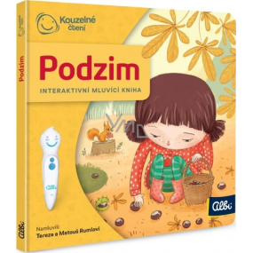 Albi Kúzelné čítanie interaktívna minikniha Jeseň, vek 2+