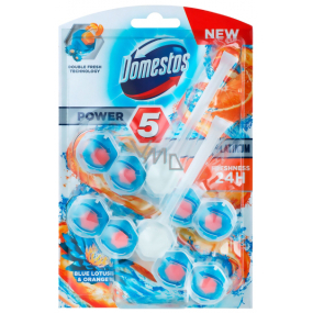 Domestos Power 5 Platinum Blue Lotus & Orange WC podložka 2 x 55 g