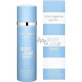 Dolce & Gabbana Light Blue telový a vlasový sprej pre ženy 100 ml