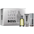 Hugo Boss No.6 Fľašiek toaletná voda 100 ml + sprchový gél 100 ml + dezodorant v spreji 150 ml, darčeková súprava pre mužov