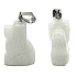 Prívesok Quartz Dog prírodný kameň, ručne brúsená figúrka 1,8 x 2,5 x 8 mm, najdokonalejší liečiteľ
