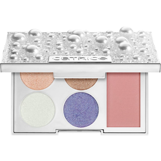 Catrice Pearl Glaze paleta očných tieňov s rúžom 8,5 g