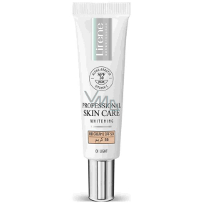 Lirene Professional Skin Care Whitening BB hydratačný krém 01 light so širokým spektrom slnečnej ochrany 30 ml