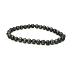 Magnetovec zoštíhľujúci magnetický náramok elastický prírodný kameň, gulička 6 mm / 16 - 17 cm
