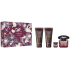Versace Crystal Noir Pour Femme parfémovaná voda 90 ml + sprchový gel 100 ml + tělové mléko 100 ml + parfémovaná voda 5 ml, darčeková sada pre ženy