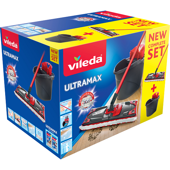Vileda Ultramax Set Box kompletná sada mopu na podlahu