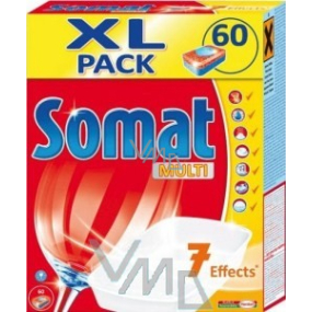 Somat Soda Effect 7 Multi tablety do umývačky riadu 60 tabliet