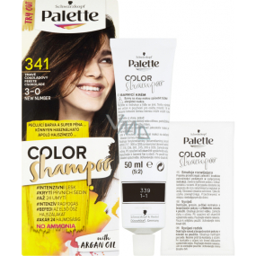 Schwarzkopf Palette Color tónovacia farba na vlasy 341 Tmavo čokoládový