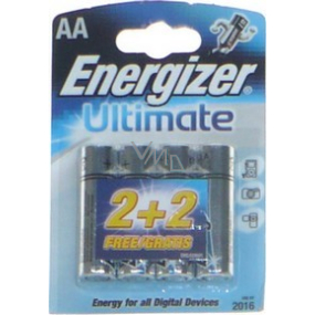 Batérie Energizer AA LR6 1,5 V Ultimate 2 + 2 kusy