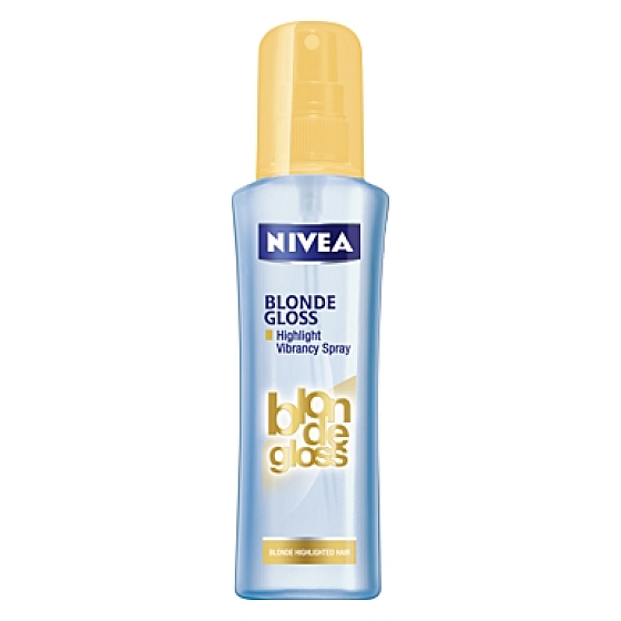 Nivea Blonde Gloss pre zvýraznenie melírov sprej 150 ml