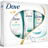 Dove Pure & Sensitive dezodorant sprej 150 ml + Sprchový gel250 ml + Tělobé mlieko 250 ml, kozmetická sada