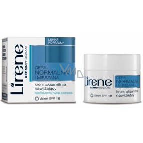 Lirene Normal And Combination Skin denný zamatový hydratačný krém 50 ml