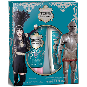 Katy Perry Killer Queen Royal Revolution parfumovaný dezodorant sklo pre ženy 75 ml + sprchový gél 75 ml, darčeková sada Katy Perry Killer Queen Royal Revolution parfumovaný dezodorant sklo pre ženy 75 ml + sprchový gél 75 ml, darčeková sada