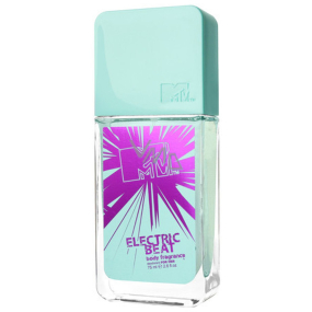 MTV Electric Beat Woman parfumovaný deodorant sklo pre ženy 75 ml