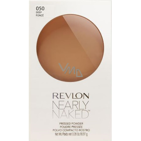 Revlon Nearly Naked Pressed Powder púder 050 Deep 8,017 g