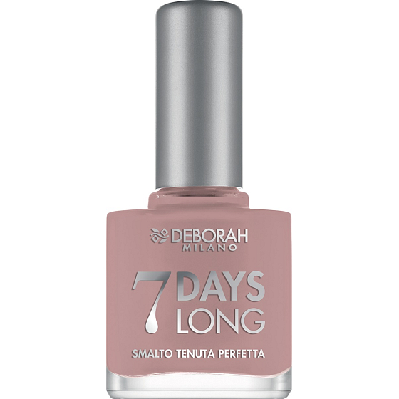 Deborah Milano 7 Days Long Nail Enamel lak na nechty 865 Mauve Grey 11 ml