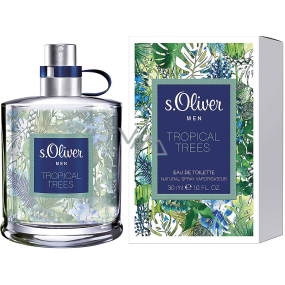 s.Oliver Tropical Trees Men toaletná voda 30 ml
