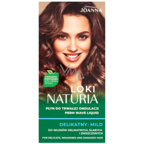 Joanna Naturia Lokne Proteínová trvalá ondulácia jemná 75 ml + ustalovač 75 ml