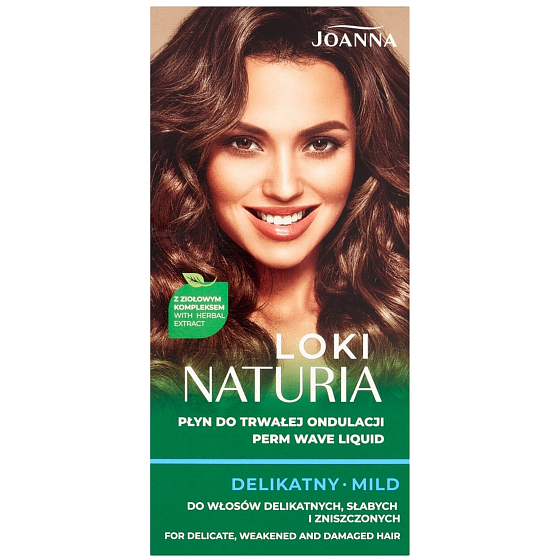 Joanna Naturia Lokne Proteínová trvalá ondulácia jemná 75 ml + ustalovač 75 ml