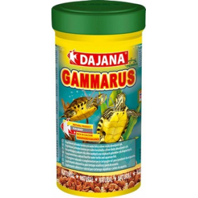 Dajana Gammarus krmivo pre vodné korytnačky a dravé druhy akváriových rýb 100 ml