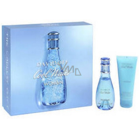 Davidoff Cool Water Woman toaletná voda 50 ml + telové mlieko 75 ml, darčeková sada