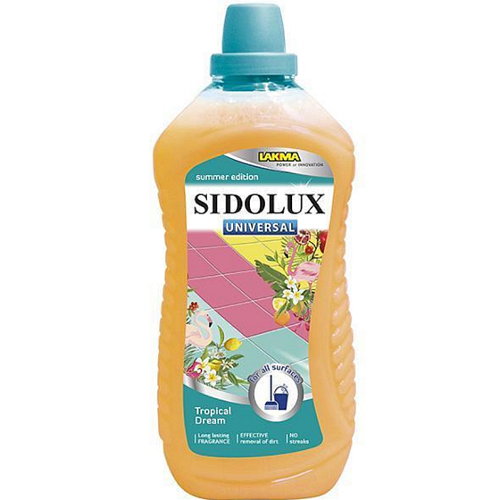 Sidolux Universal Tropický sen umývací prostriedok na všetky umývateľné povrchy a podlahy 1 l