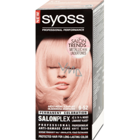 Syoss Color SalonPlex farba na vlasy 9-52 Ružovo zlatoplavý