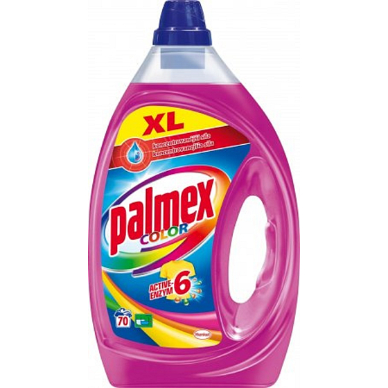 Palmex Active-Enzým 6 Color tekutý prací prostriedok gél 70 dávok 3,5 l