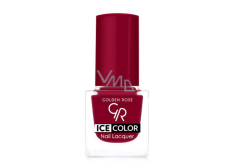 Golden Rose Ice Color Nail Lacquer lak na nechty mini 126 6 ml