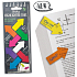If Sticky Highlighter Tabs Farebné nalepovacie zvýrazňovacie záložky šípky 160 kusov