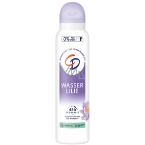 CD Wasserlilie - Vodné lekno telový antiperspirant deodorant sprej pre ženy 150 ml