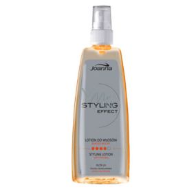 Joanna Styling veľmi silno tužiaci vlasová voda pre tvarovanie vlasových pramienkov a lesk vlasov rozprašovač 150 ml