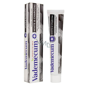 Vademecum ProLine White & Charcoal zubná pasta s bieliacim účinkom 75 ml