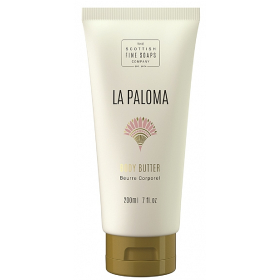 Scottish Fine Soaps La Paloma telové maslo pre všetky typy pokožky 200 ml