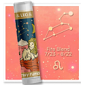 Crazy Rumors Zodiac Lev balzam na pery s príchuťou citrusov, korenia a lesného ovocia 4,4 ml