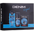 Denim Original voda po holení 100 ml + deodorant sprej 150 ml + sprchový gél 250 ml, kozmetická sada pre mužov