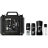 Axe Black 3v1 sprchový gél 400 ml + deodorant sprej 150 ml + antiperspirant sprej 150 ml + voda po holení 100 ml + kufrík, kozmetická sada pre mužov