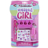 Martinelia Unique Girl lak na nechty 4 ml + pilník na nechty + nálepky na nechty + oddeľovač prstov, kozmetická sada pre deti