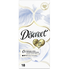 Discreet Skin Love slip multiform slip intimné vložky bez parfumu na každodenné použitie 18 ks