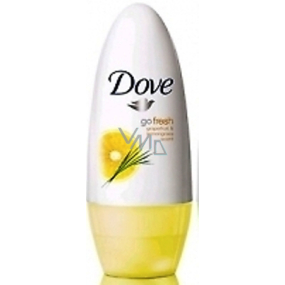 Dove Go Fresh Energize Grep & Citrónová trávakuličkový dezodorant roll-on pre ženy 50 ml