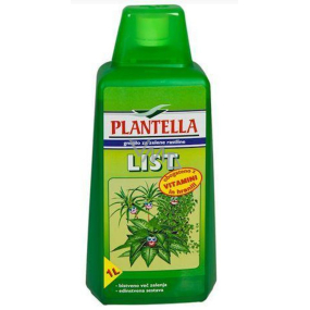 Plantella List tekuté hnojivo pre zelené rastliny 500 ml