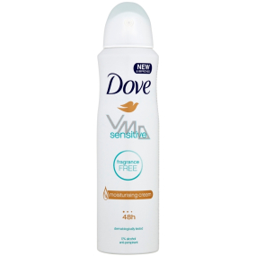 Dove Sensitive antiperspirant dezodorant sprej pre ženy 150 ml